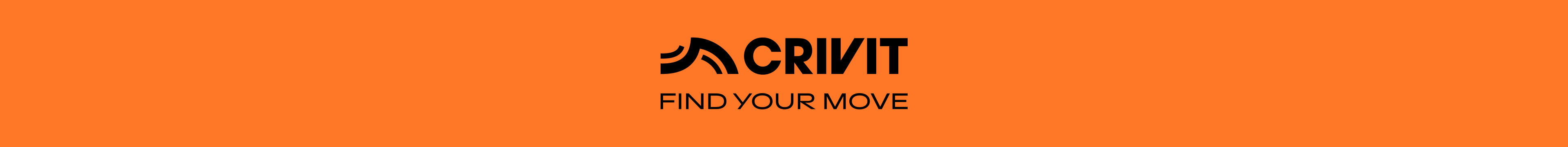 Crivit-logo: Löydä liikkeesi.