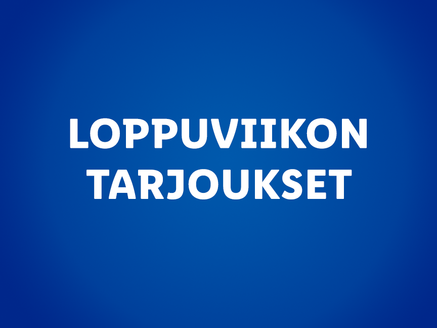 Loppuviikon tarjoukset