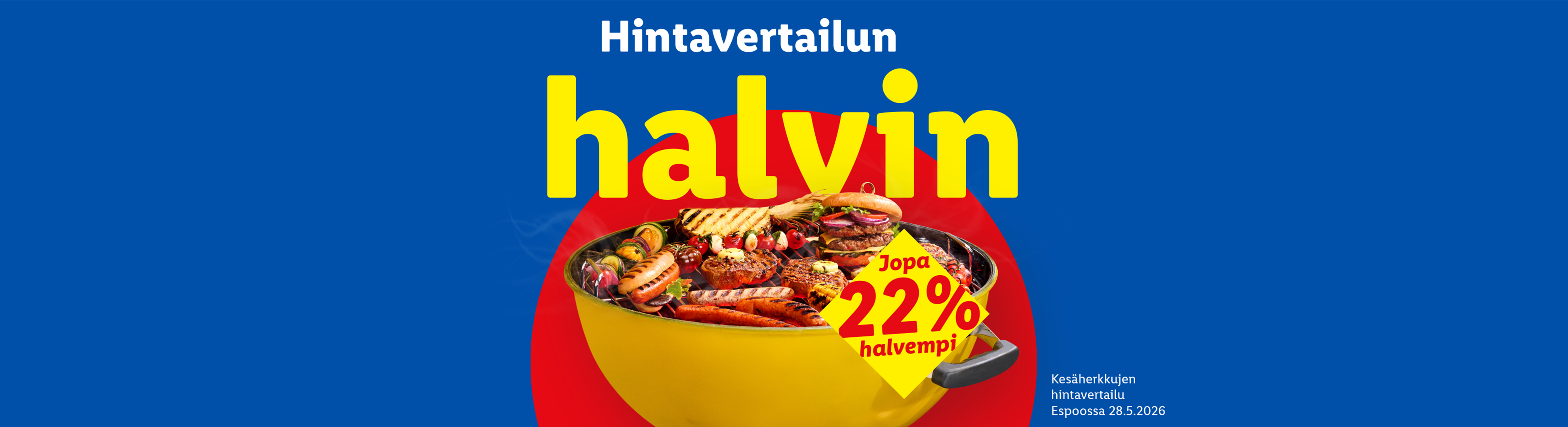 Lidl on viimeisimmän hintavertailun halvin, jopa -22 %
