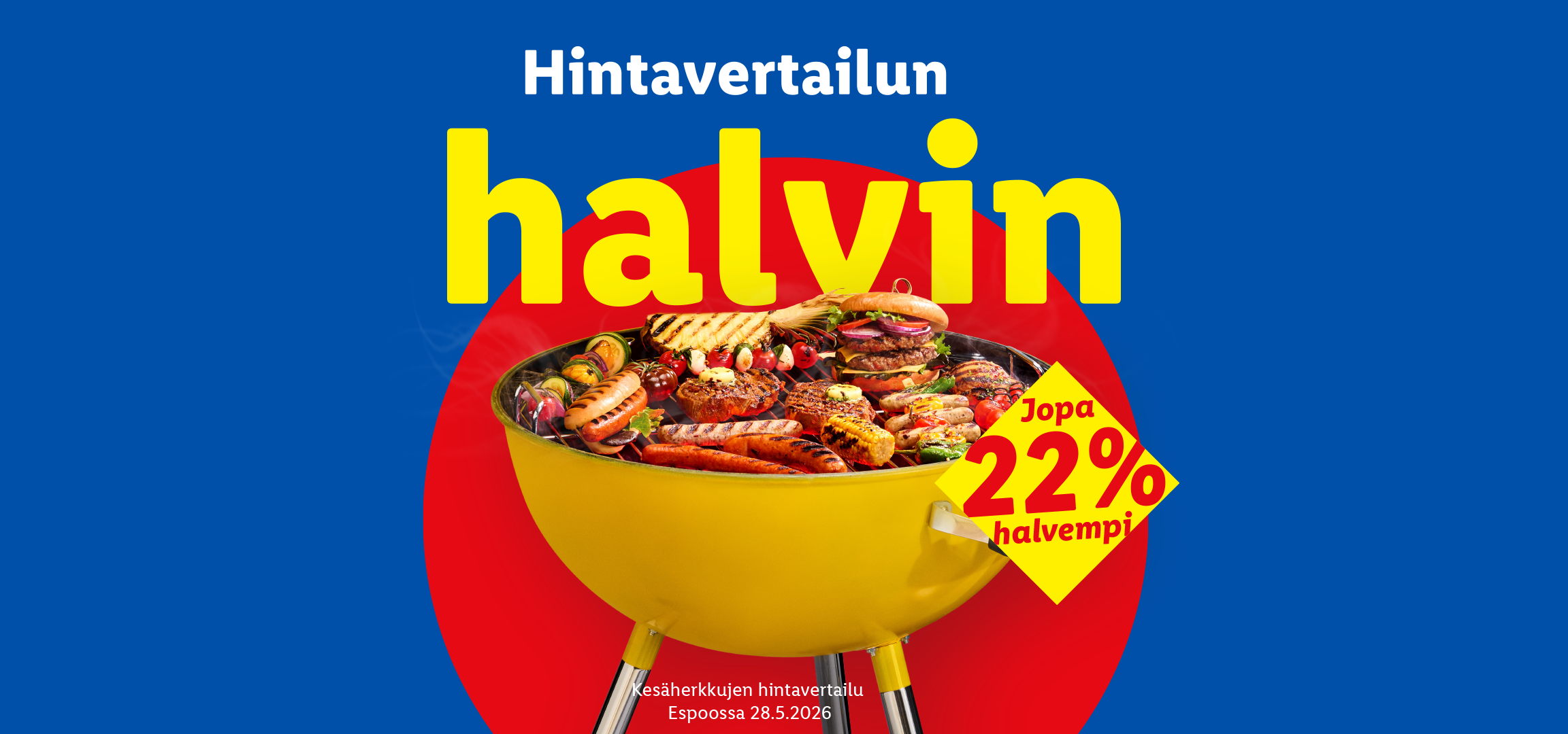 Lidl on viimeisimmän hintavertailun halvin, jopa -22 %